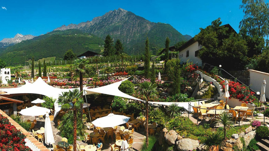 Palmengarten & Restaurant Gstör in Algund