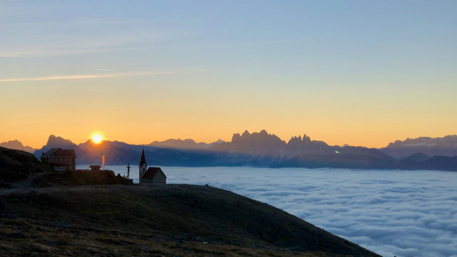 Schutzhütte Latzfonser Kreuz in Latzfons