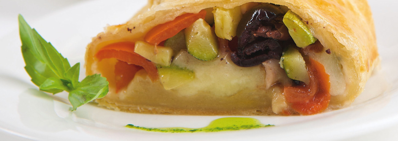Pizzastrudel
